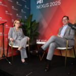 GTCR's Collin Roche and PE Hub's MK Flynn at PEI Group's 2025 NEXUS conference.