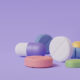 Vector illustration of medical pills