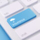 insurance key on keyboard