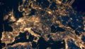 Europe satellite image
